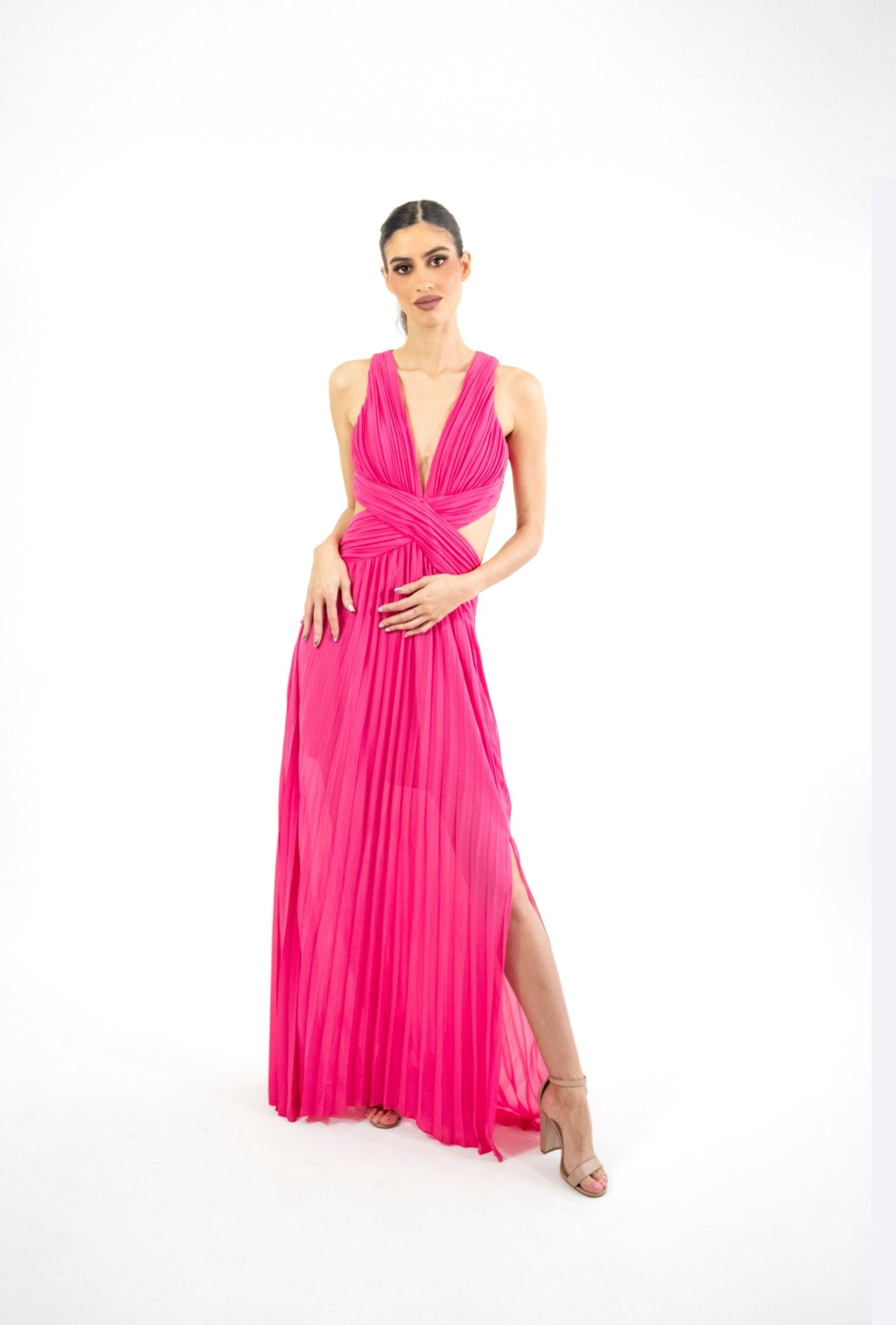 Velma - rosa venta - Lend the Trend renta de vestidos mexico