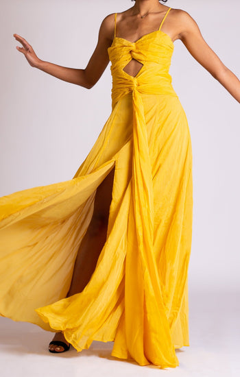 Adonis - amarillo - Lend the Trend renta de vestidos mexico