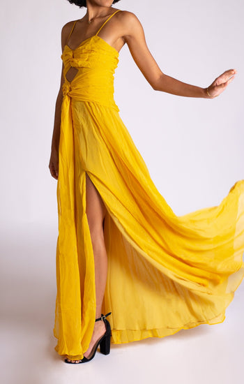 Adonis - amarillo - Lend the Trend renta de vestidos mexico