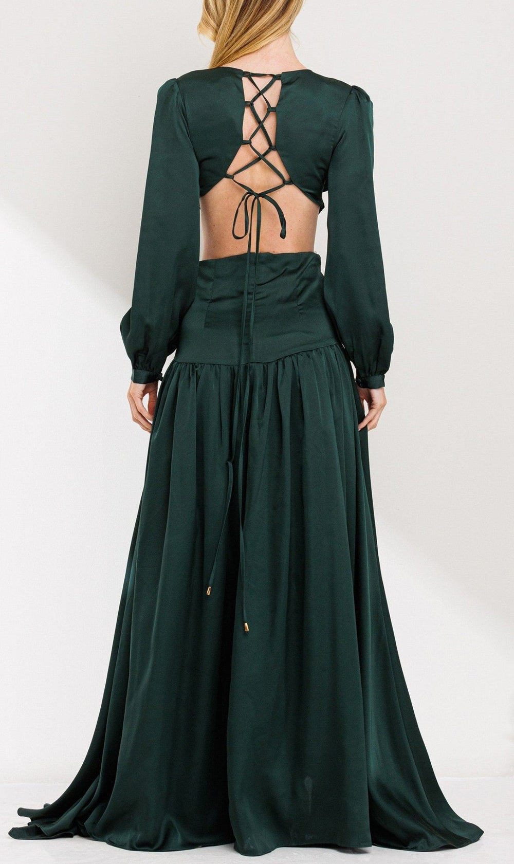 Anais - verde - Lend the Trend renta de vestidos mexico