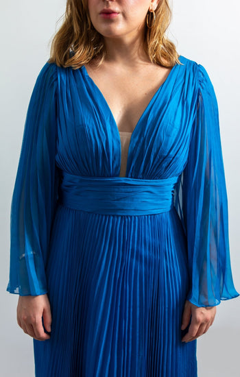 Anika - azul - Lend the Trend renta de vestidos mexico