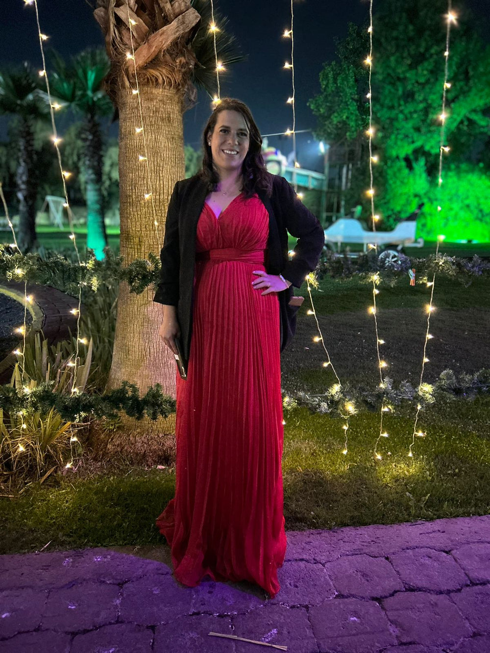 Anika - rojo - Lend the Trend renta de vestidos mexico