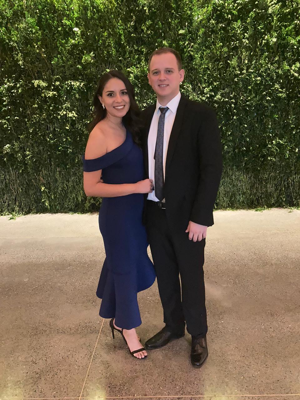 Antonia - vestido corto azul - Lend the Trend renta de vestidos mexico