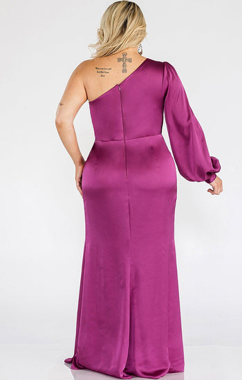 Aurora - morado - Lend the Trend renta de vestidos mexico