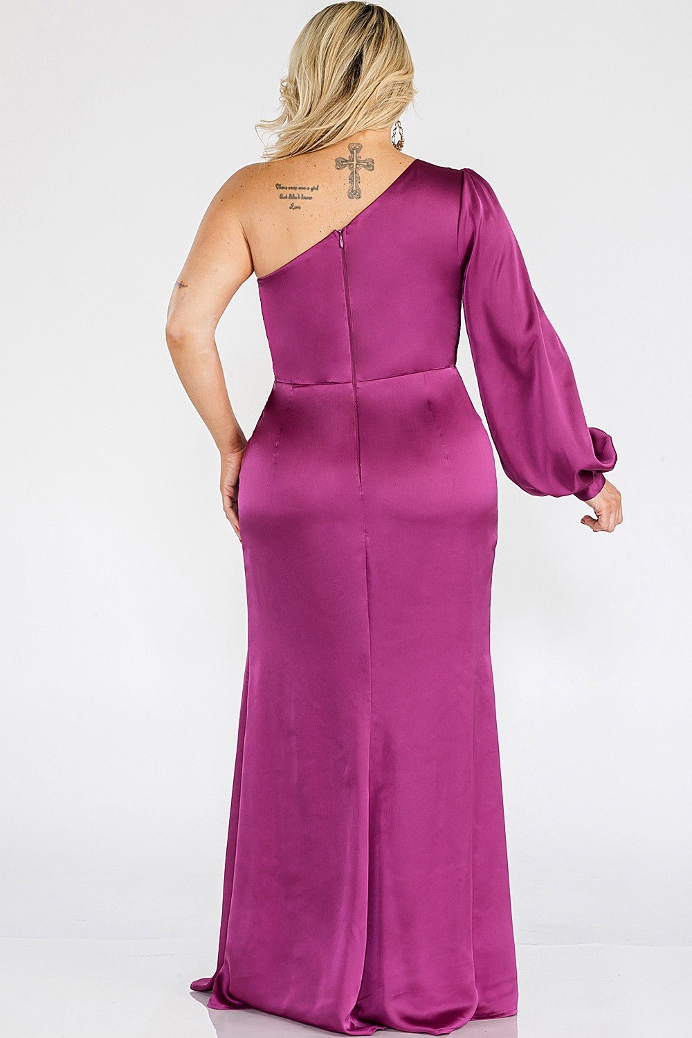 Aurora - morado venta - Lend the Trend renta de vestidos mexico