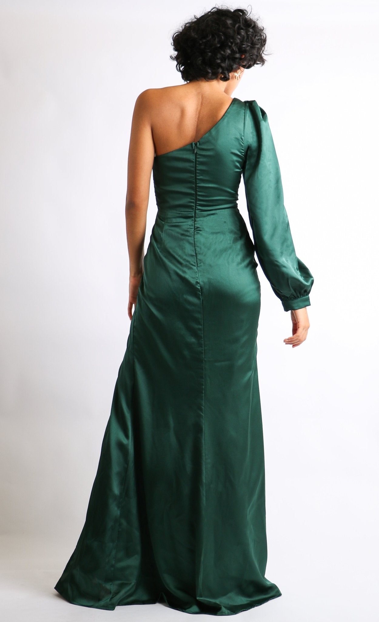 Aurora - verde esmeralda - Lend the Trend renta de vestidos mexico