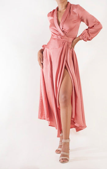 Bea - rosa - Lend the Trend renta de vestidos mexico