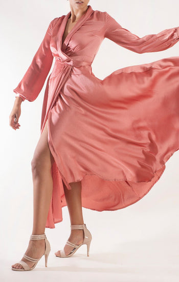 Bea - rosa - Lend the Trend renta de vestidos mexico