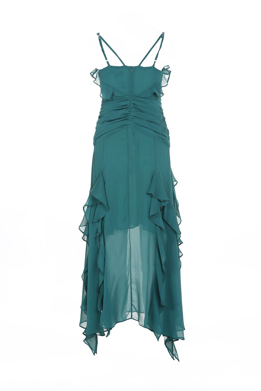 Berenice - verde venta - Lend the Trend renta de vestidos mexico