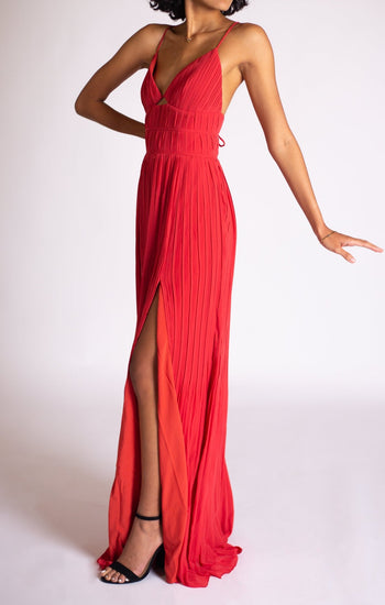 Blair - rojo venta - Lend the Trend renta de vestidos mexico