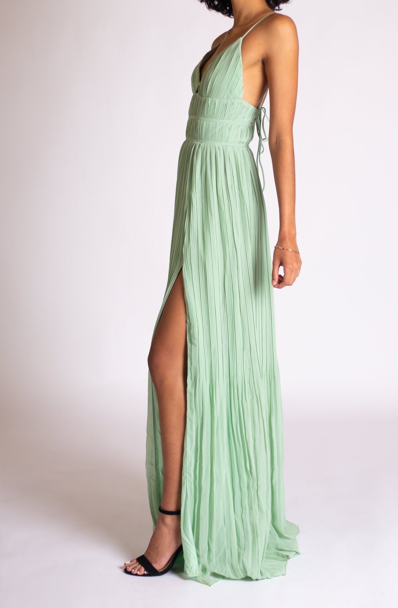 Blair - verde venta - Lend the Trend renta de vestidos mexico