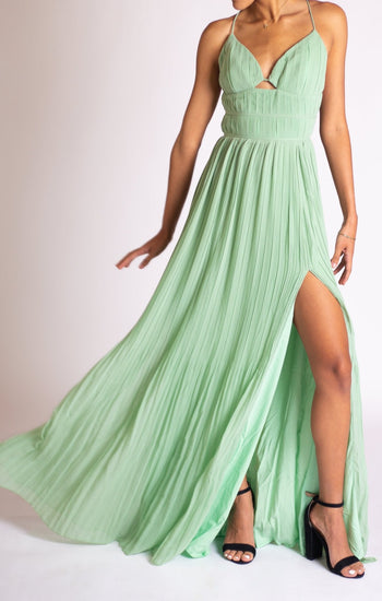 Blair - verde venta - Lend the Trend renta de vestidos mexico