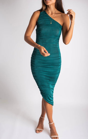 Deana - verde - Lend the Trend renta de vestidos mexico