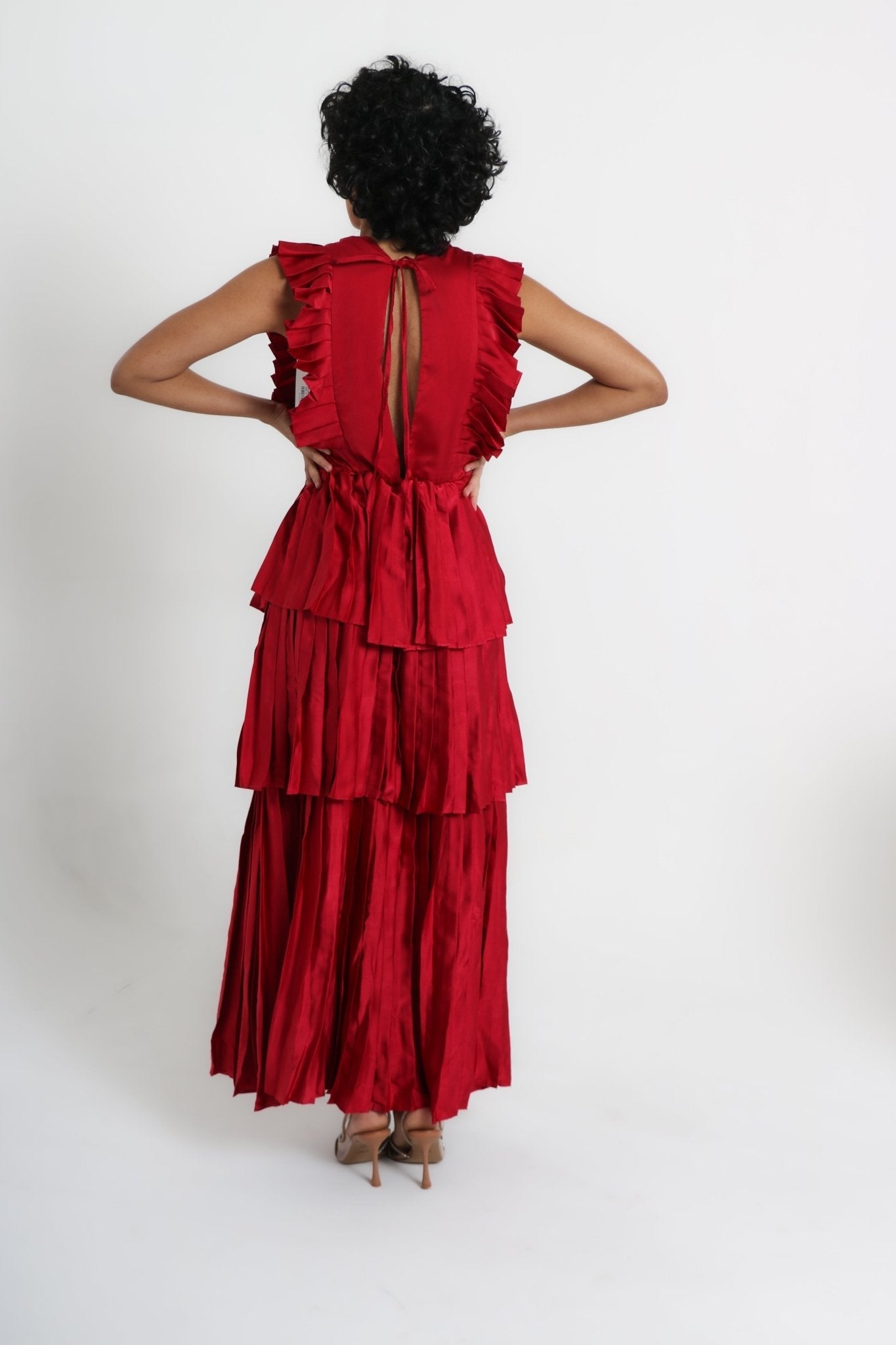 Diora - rojo - Lend the Trend renta de vestidos mexico