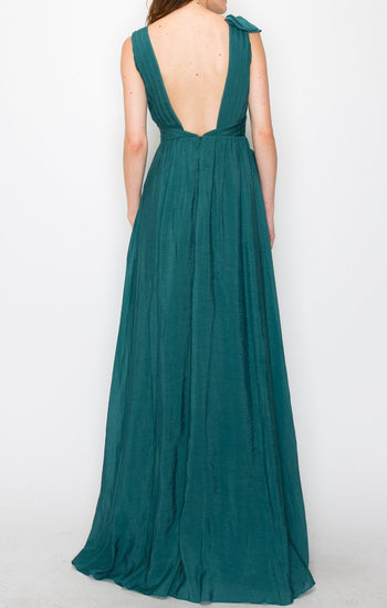 Dorota - verde - Lend the Trend renta de vestidos mexico