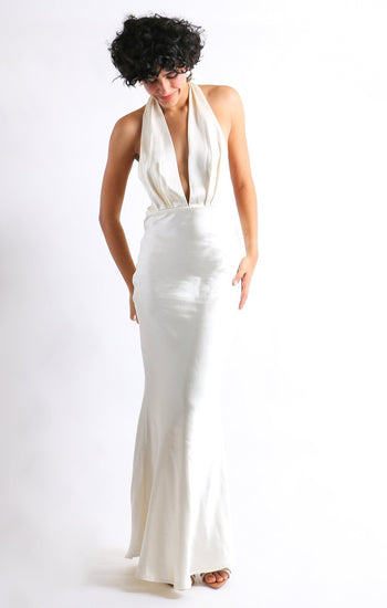 Elga - blanco - Lend the Trend renta de vestidos mexico