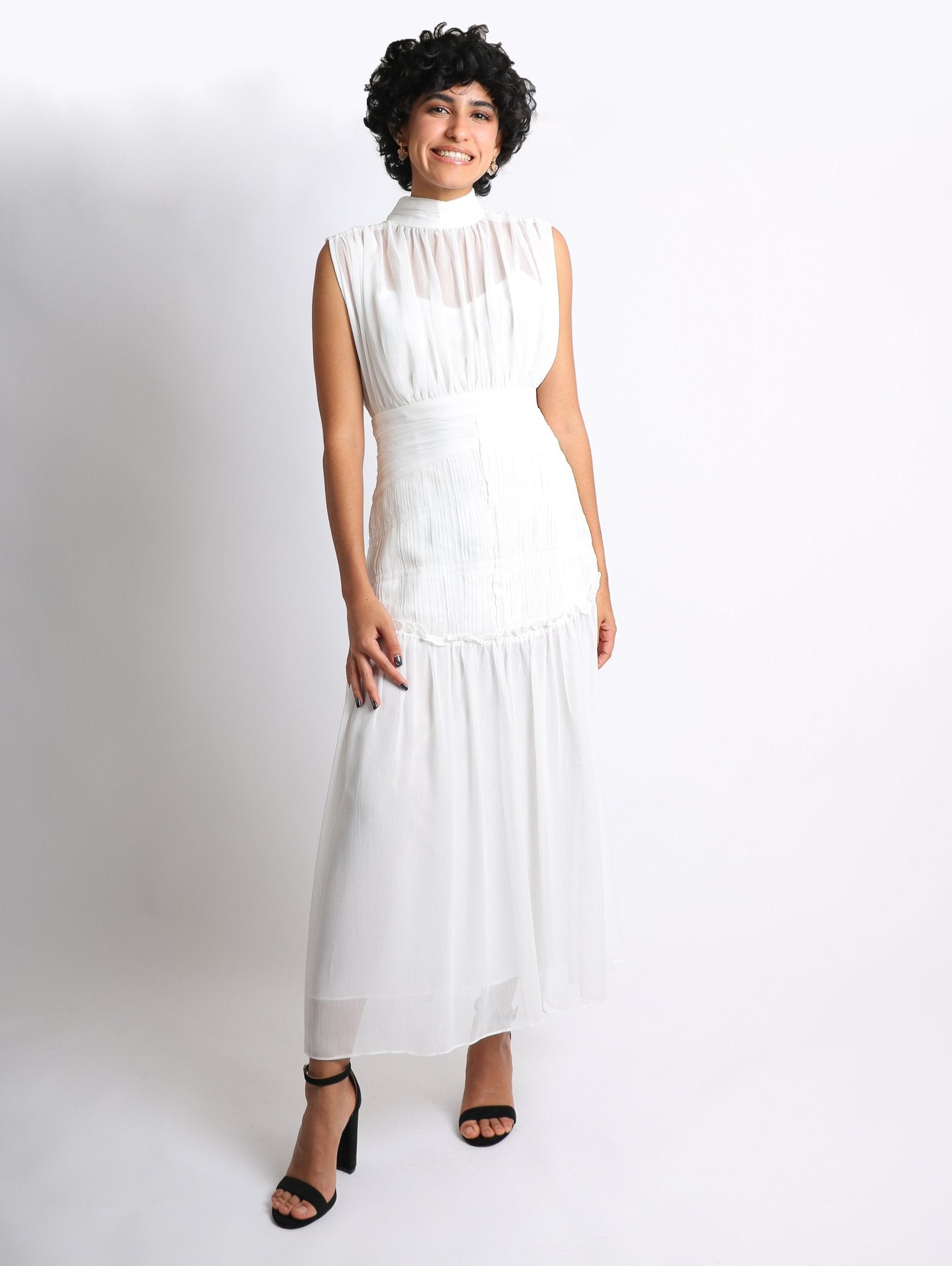 Elvira - blanco - Lend the Trend renta de vestidos mexico