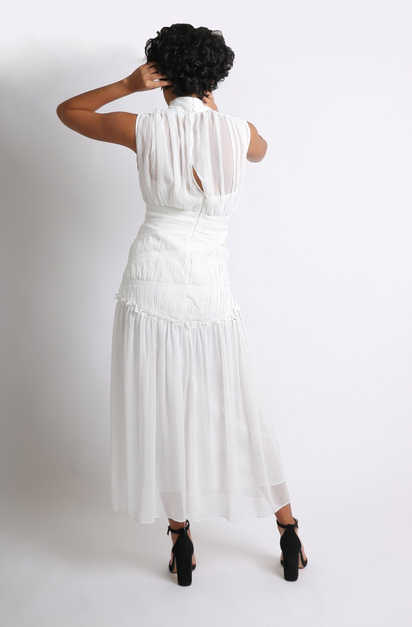 Elvira - blanco - Lend the Trend renta de vestidos mexico