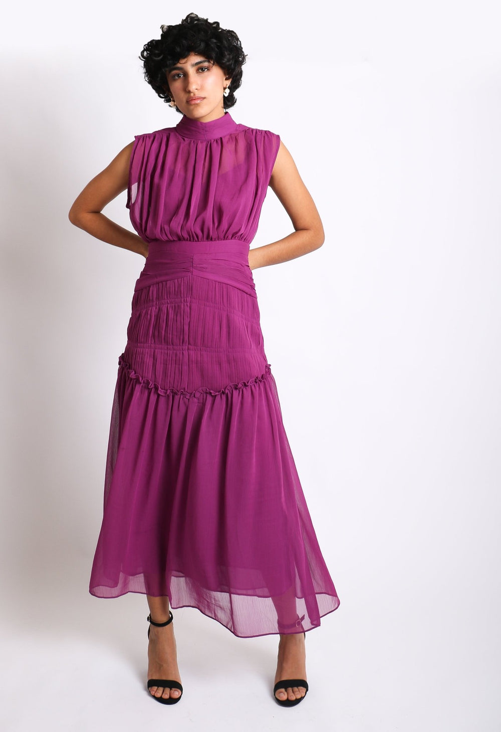 Elvira - morado - Lend the Trend renta de vestidos mexico