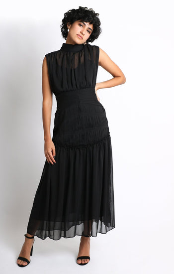 Elvira - negro - Lend the Trend renta de vestidos mexico