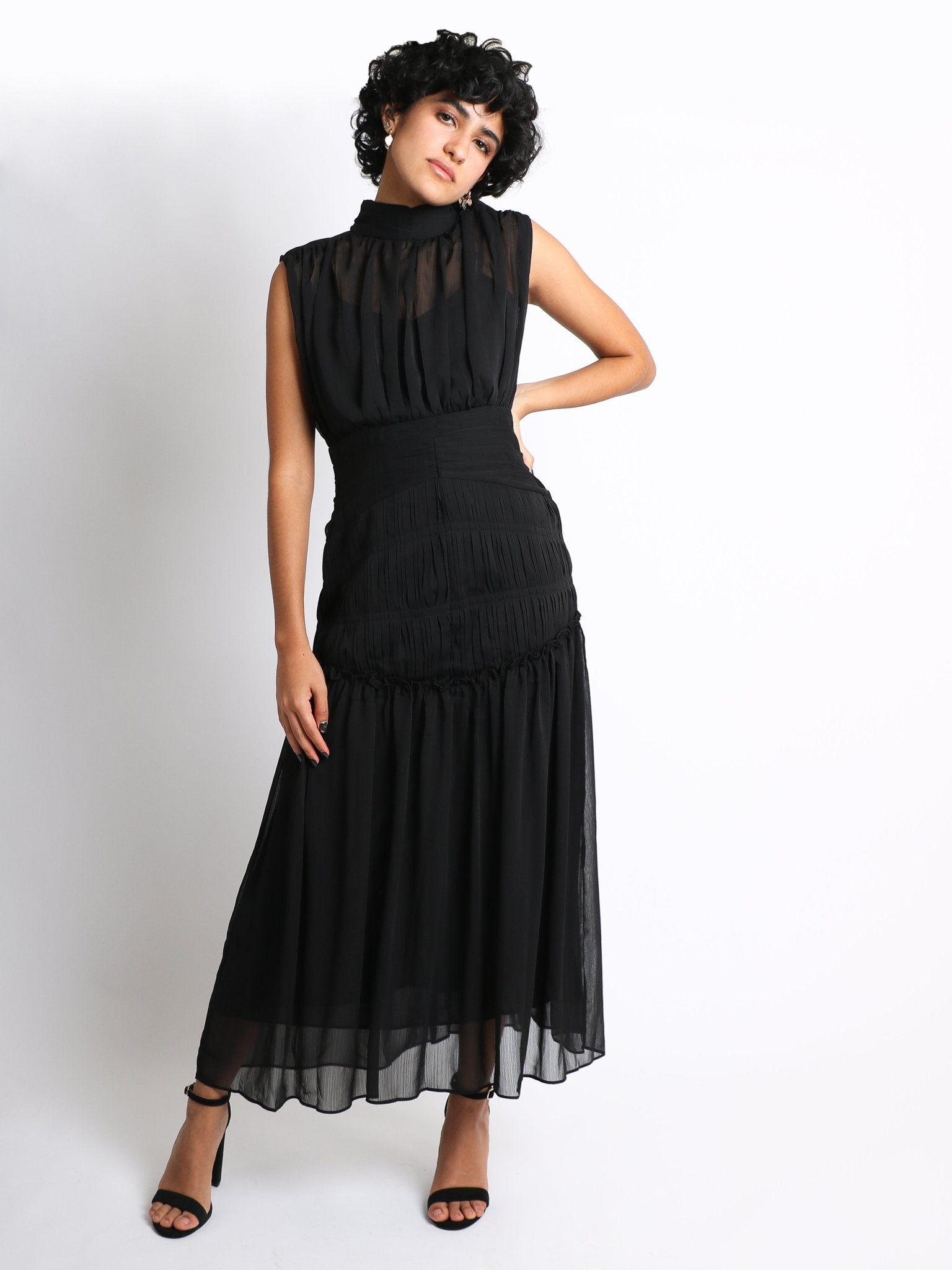Elvira - negro venta - Lend the Trend renta de vestidos mexico