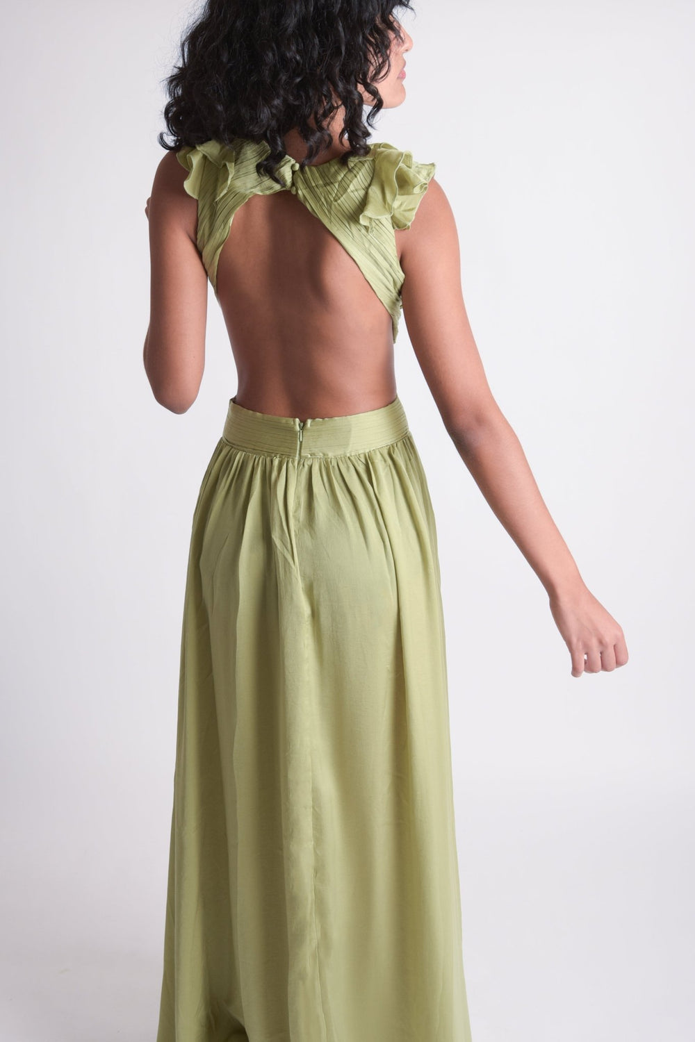 Emory - verde - Lend the Trend renta de vestidos mexico