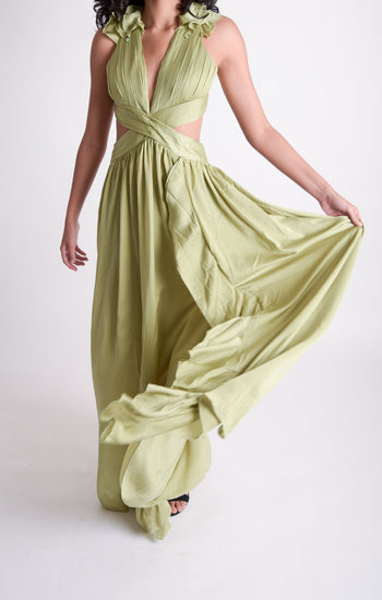 Emory - verde venta - Lend the Trend renta de vestidos mexico