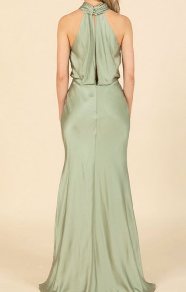 Erin - verde claro venta - Lend the Trend renta de vestidos mexico
