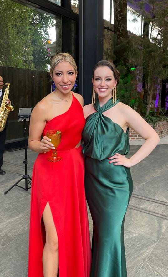 Erin - verde esmeralda venta - Lend the Trend renta de vestidos mexico