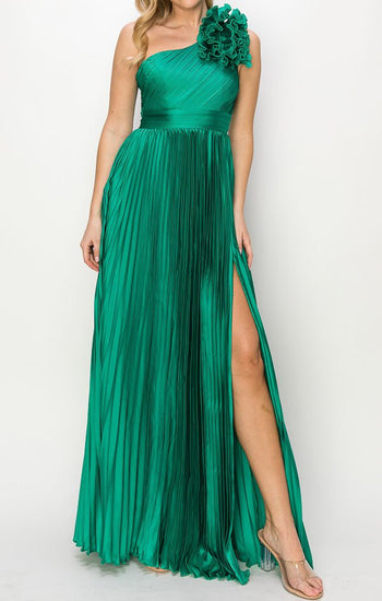 Eugenia - verde - Lend the Trend renta de vestidos mexico