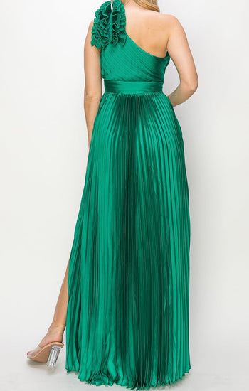 Eugenia - verde venta - Lend the Trend renta de vestidos mexico