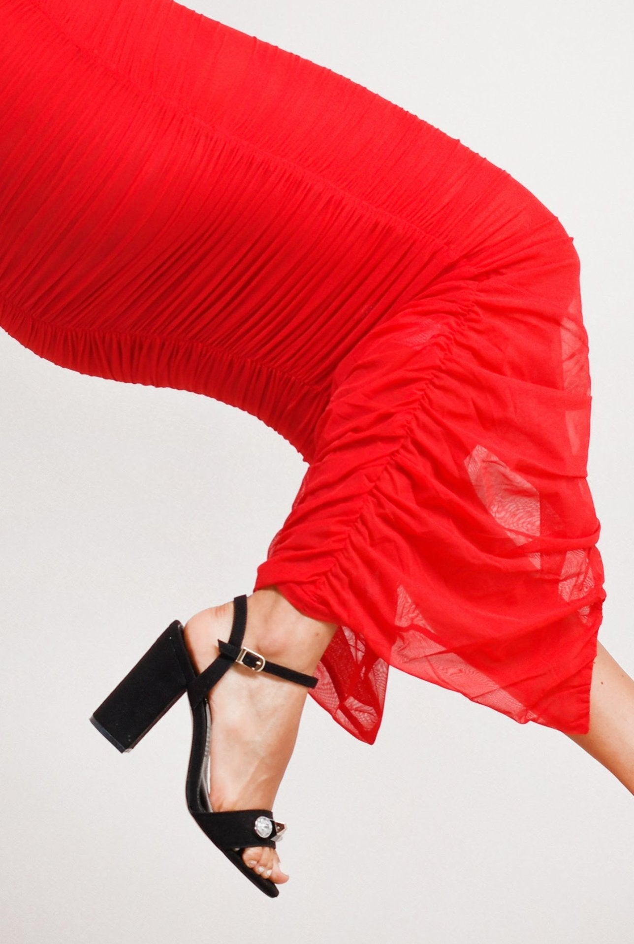 Fornarina - rojo - Lend the Trend renta de vestidos mexico