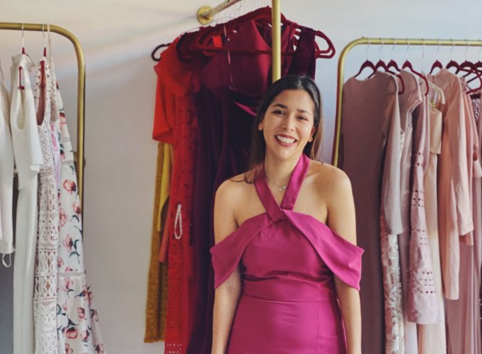 Hannah - vestido corto - Lend the Trend renta de vestidos mexico