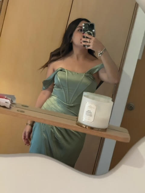 Laiah - verde - Lend the Trend renta de vestidos mexico