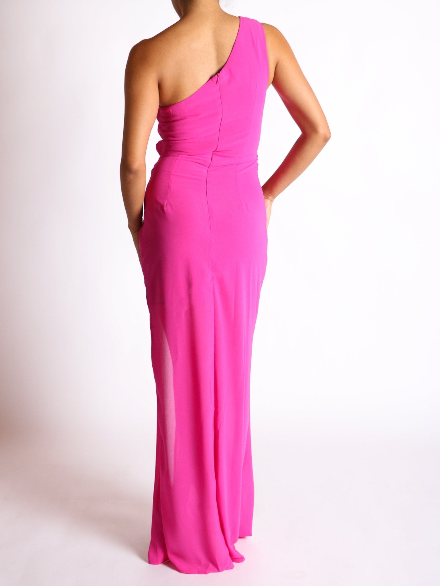 Layla - rosa fiusha venta - Lend the Trend renta de vestidos mexico