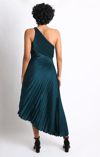 Leia - azul prusia venta - Lend the Trend renta de vestidos mexico