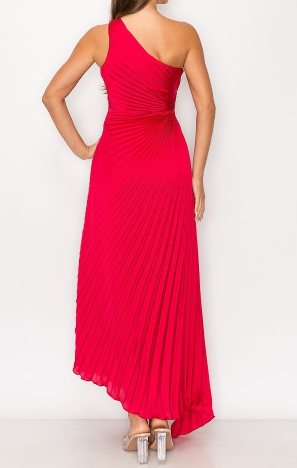 Leia - rojo venta - Lend the Trend renta de vestidos mexico