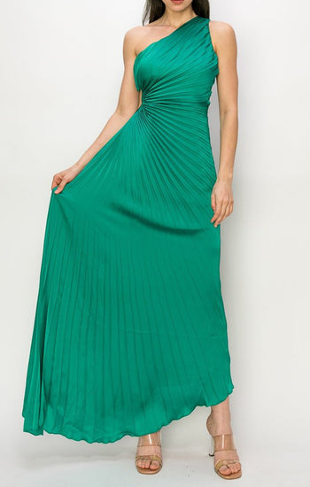 Leia - verde - Lend the Trend renta de vestidos mexico