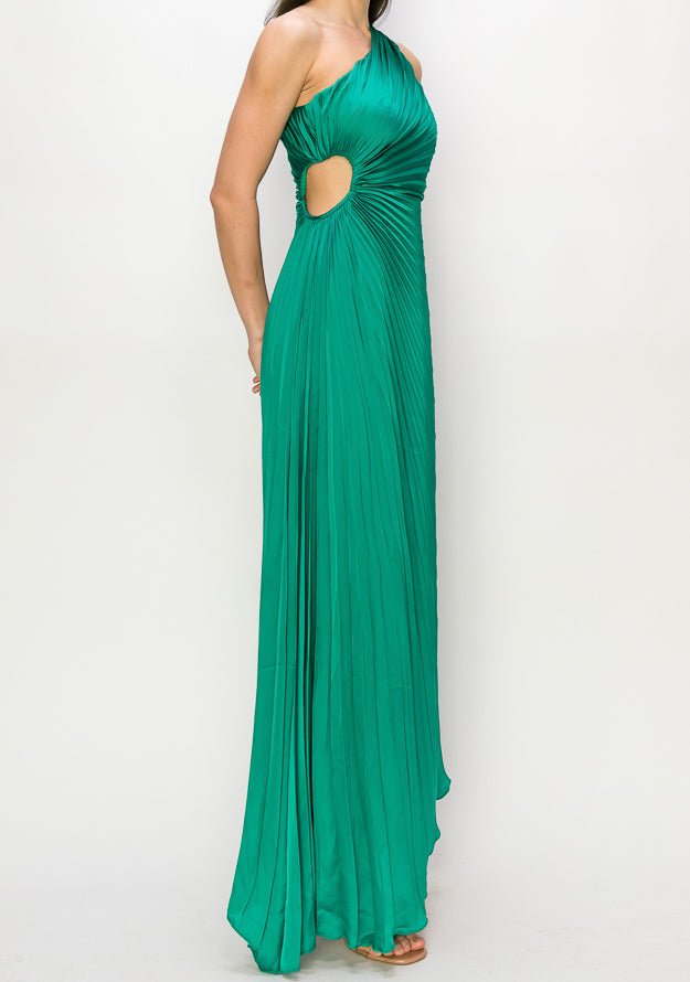 Leia - verde - Lend the Trend renta de vestidos mexico