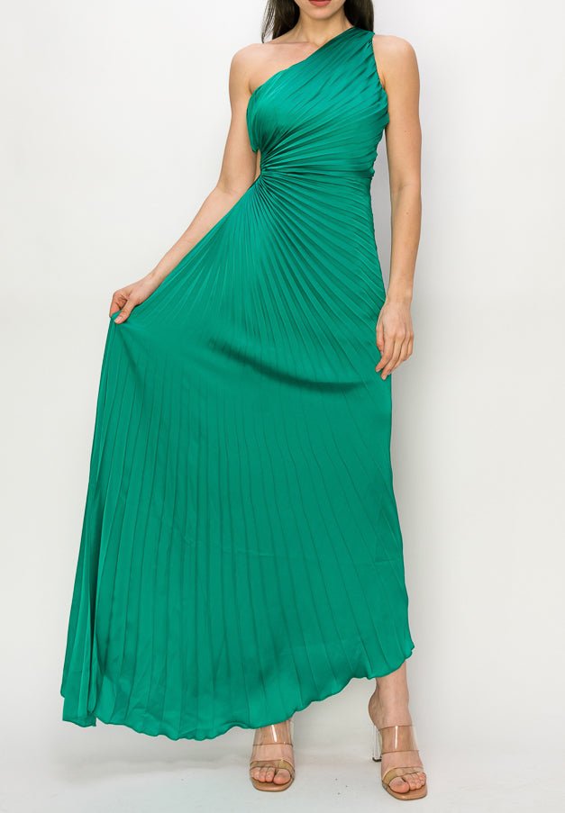 Leia - verde venta - Lend the Trend renta de vestidos mexico
