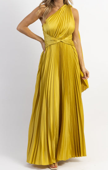 Mabela - amarillo venta - Lend the Trend renta de vestidos mexico