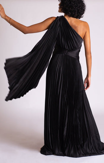 Mabela - negro - Lend the Trend renta de vestidos mexico