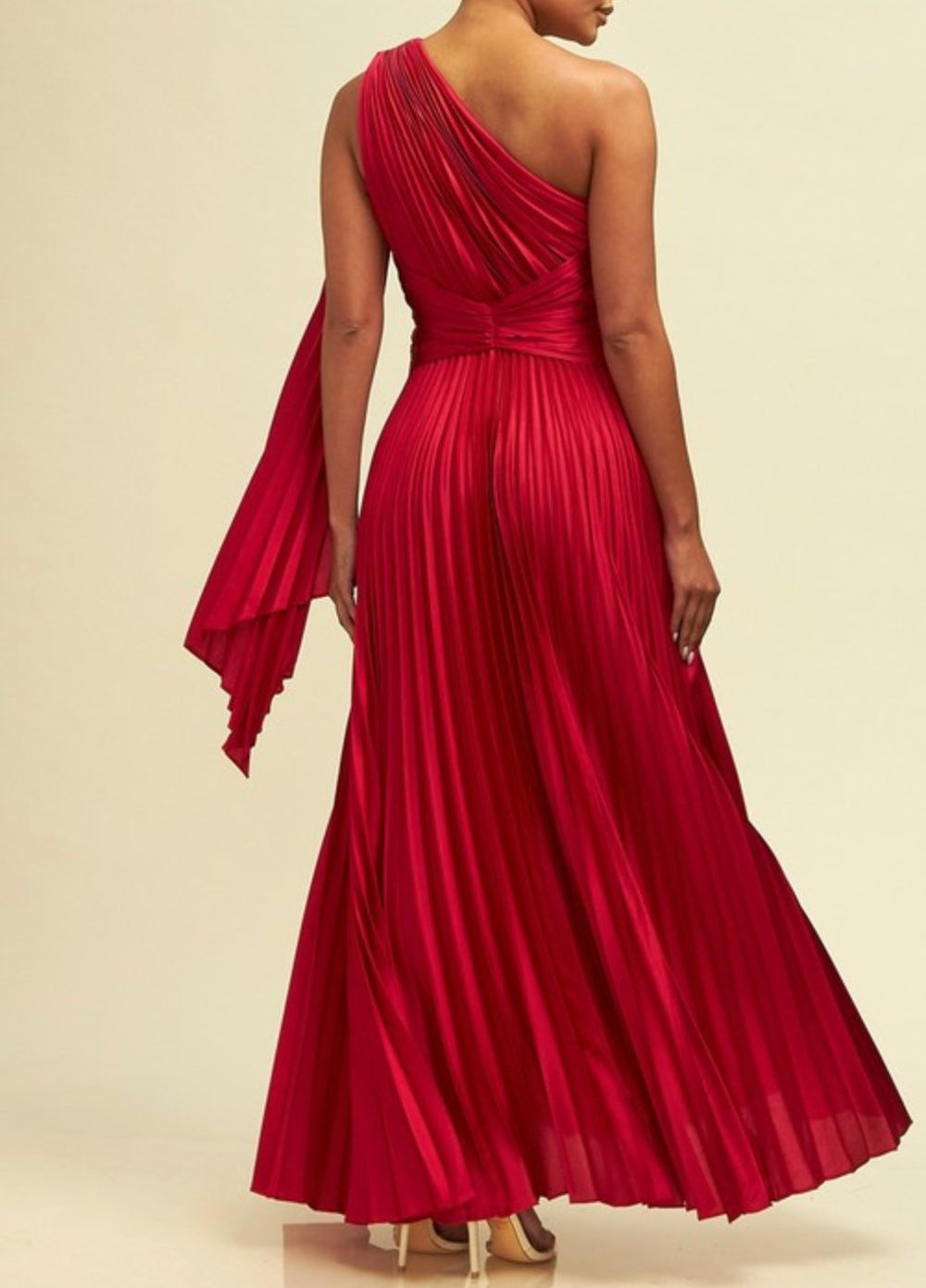 Mabela - rojo - Lend the Trend renta de vestidos mexico