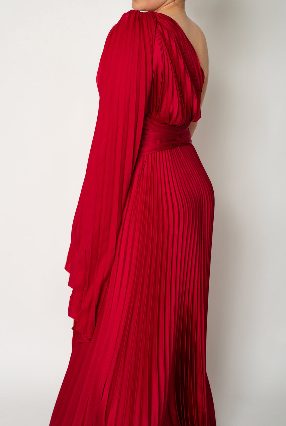 Mabela - rojo - Lend the Trend renta de vestidos mexico