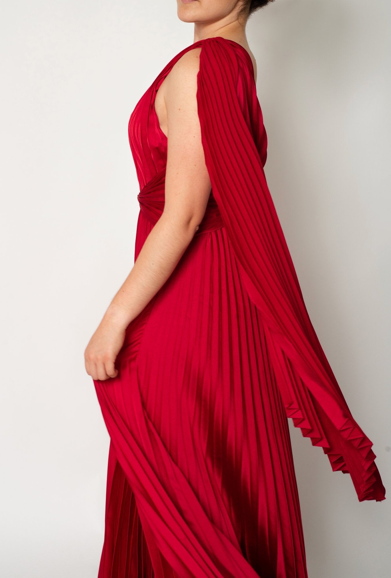 Mabela - rojo venta - Lend the Trend renta de vestidos mexico