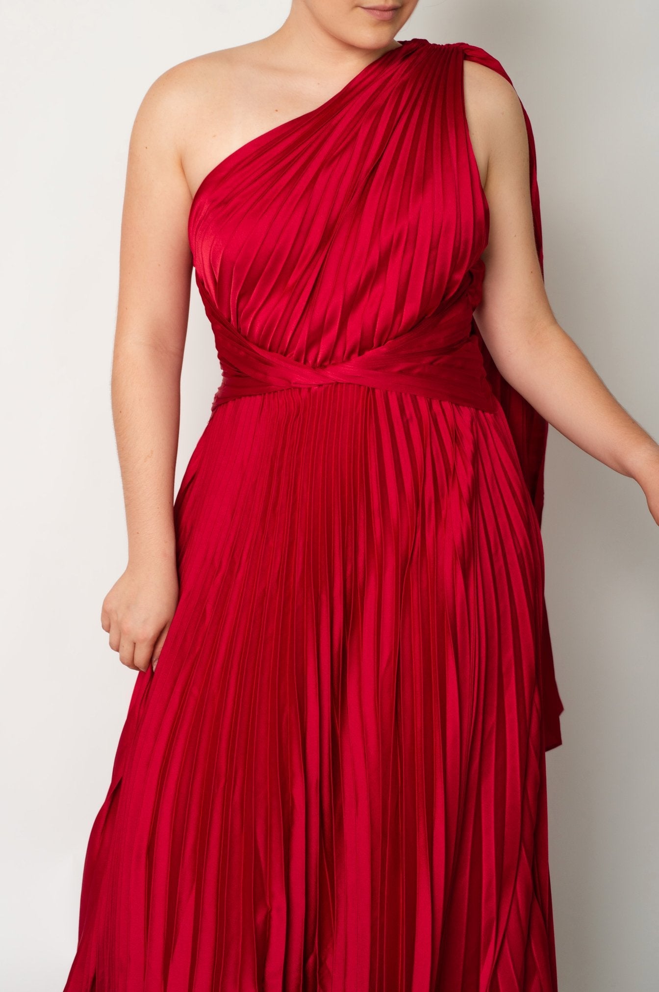 Mabela - rojo venta - Lend the Trend renta de vestidos mexico