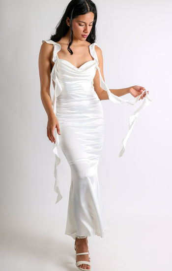 Macarena - blanco - Lend the Trend renta de vestidos mexico