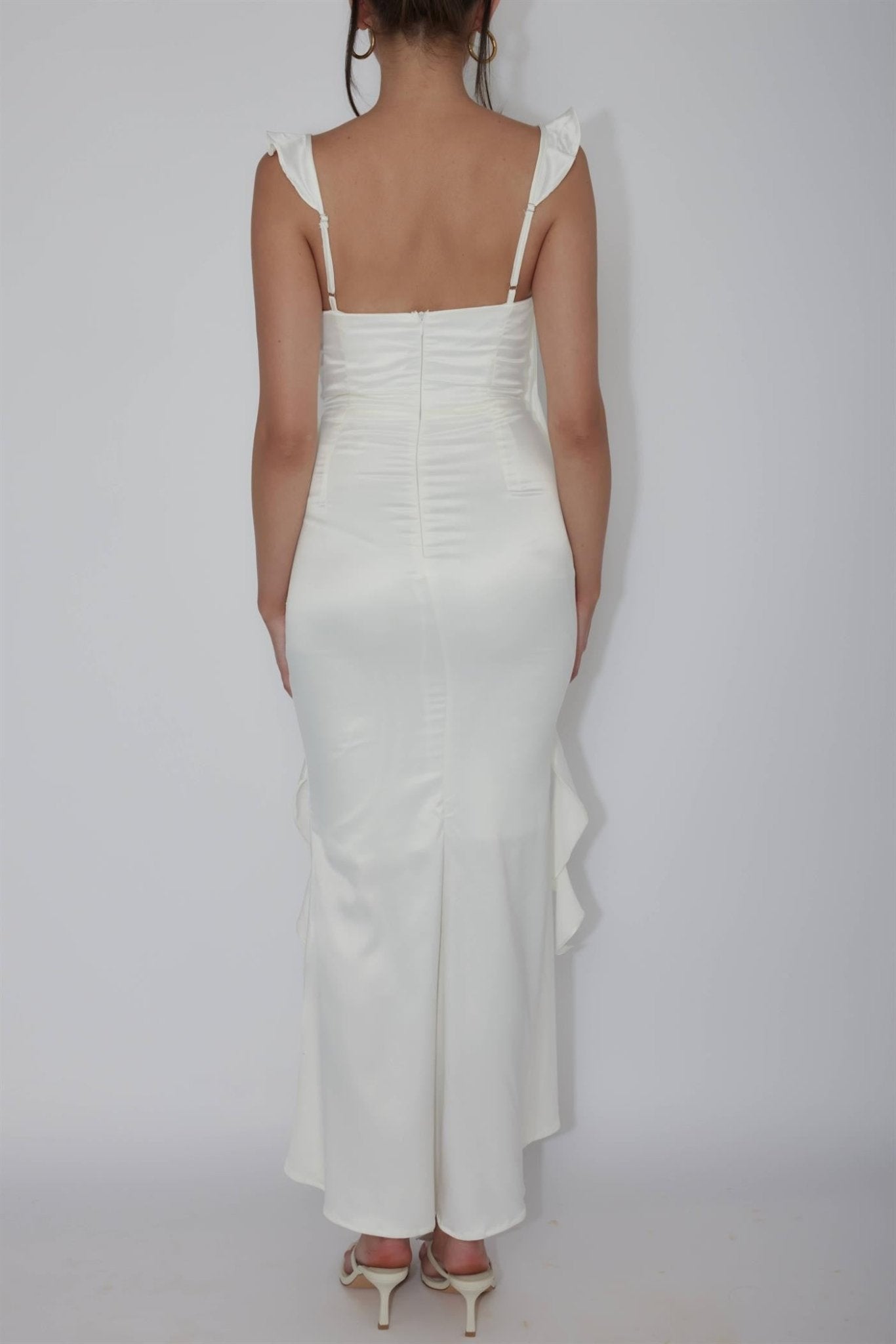 Macarena - blanco venta - Lend the Trend renta de vestidos mexico