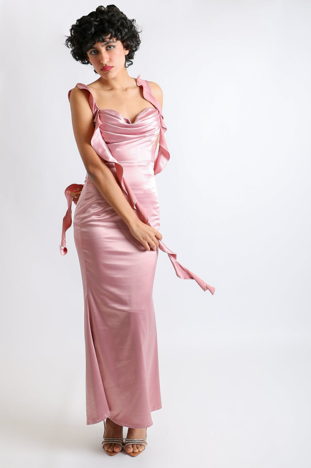 Macarena - rosa - Lend the Trend renta de vestidos mexico