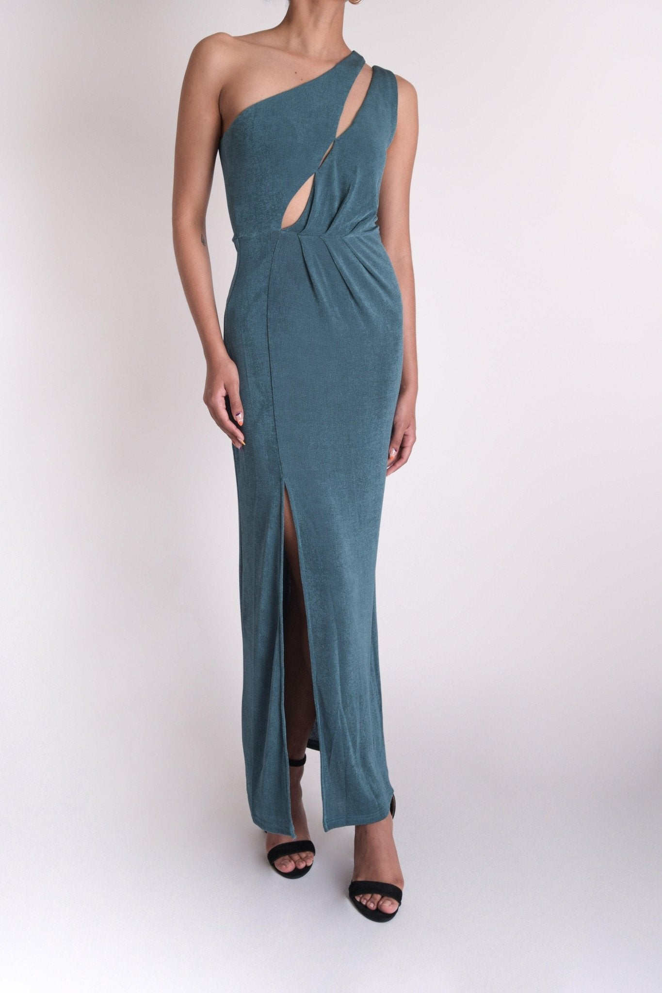 Magaly - azul/verde turquesa venta - Lend the Trend renta de vestidos mexico